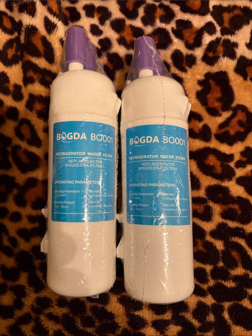 2 - W10295370A Refrigerator Water Filters